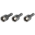 Drill Driver Bits | Klein Tools 86602 3-Piece/Pack 3/8 in. Magnetic Hex Drivers image number 3