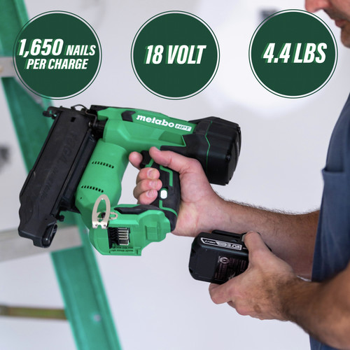 Metabo HPT MultiVolt 18V Brushless Lithium-Ion 18 Gauge Cordless