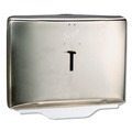 Paper & Dispensers | Scott KCC 09512 16.6 in. x 2.5 in. x 12.3 in. Personal Seat Cover Dispenser - Stainless Steel image number 1