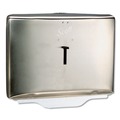 Paper & Dispensers | Scott 09512 16.6 in. x 2.5 in. x 12.3 in. Personal Seat Cover Dispenser - Stainless Steel image number 1