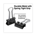 Office Jansan | Universal UNV10200VP3 Binder Clip Value Pack - Small, Black/Silver (36/Pack) image number 2