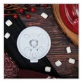 Last Chance for these Amazing Deals | Dart 8FTL Lift 'n' Lock 8 oz. Foam Cup and Container Lids - White (1000/Carton) image number 5