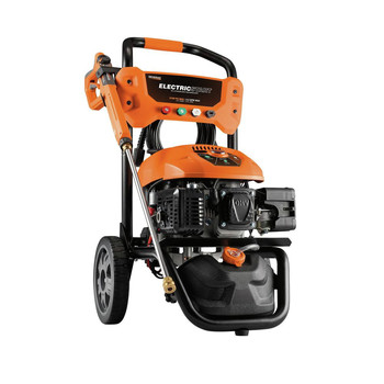 Generac 7143 3100 Psi 2 5 Gpm Gas Pressure Washer Kit Li Ion Electric Start With Powerdial Spray Gun 30 Ft Ultra Flex Hose And 4 Nozzles Cpo Outlets