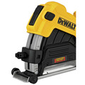 Grinder Attachments | Dewalt DWE46125 4-1/2 in. / 5 in. (115mm / 125mm) Cutting Grinder Dust Shroud image number 4