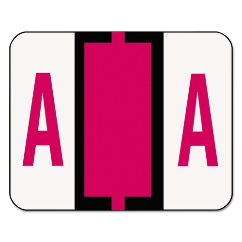 Labels | Smead 67071 1 in. x 1.25 in. A Color-Coded End Tab Filing Labels - White (1-Roll) image number 0
