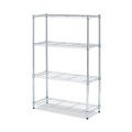 Tool Storage Accessories | Alera ALESW843614SR 36 in. x 14 in. x 54 in. 4-Shelf Residential Wire Shelving - Silver image number 0