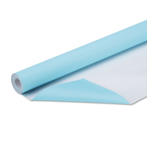 Copy & Printer Paper | Pacon P0057215 48 in. x 50 ft. 50 lb. Fadeless Paper Roll - Lite Blue image number 0