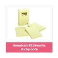 Bulk Savings Pricing 2 | Post-it Notes 660-5PK 4 in. x 6 in. Original Note Ruled Pads - Canary Yellow (5/Pack) image number 5