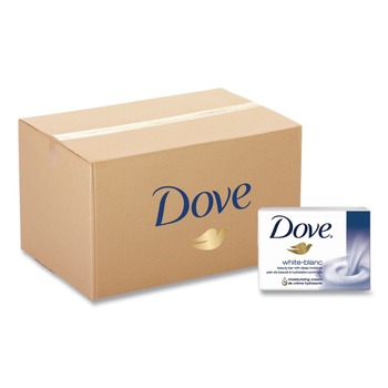 Dove 3.15 oz. Moisturizing Bar Soap - Pleasant Scent (48/Carton)
