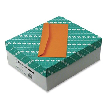 Quality Park 5 in. x 11.5 in. #14 Commercial Flap Gummed Closure Kraft Envelope - Brown Kraft (500/Box)