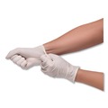 Disposable Gloves | SemperCare SCVNP103 Stretch Vinyl Examination Gloves - Medium, Cream (1000/Carton) image number 3