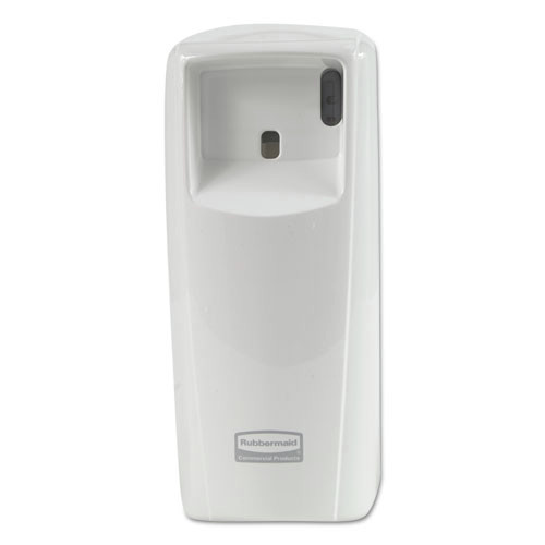 Odor Control | Rubbermaid Commercial 1793541 3.9 in. x 4.1 in. x 9.25 in. TC Standard LCD Aerosol System - White image number 0