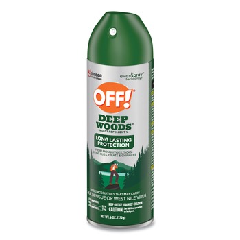 OFF! 611081 Deep Woods 6 oz. Insect Repellent (12-Piece/Carton)