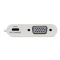 Office Electronics & Batteries | Tripp Lite U444-06N-V-C 3 in. USB 3.1 Gen 1 USB-C to VGA Adapter - White image number 2