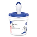 Disinfectants | WypAll 06411 WetTask Customizable Wet Wiping System Critical Clean Wipers for Bleach/Disinfectants/Sanitizers with Bucket (540/Carton) image number 1