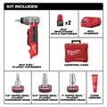 Expansion Tools | Milwaukee 2532-22 M12 FUEL Brushless Lithium-Ion Uponor ProPEX PEX-a Cordless Tubing Expander Kit (2 Ah) image number 1