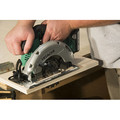 Circular Saws | Hitachi C18DGLP4 18V Lithium-Ion 6-1/2 in. Circular Saw with LED (Tool Only) image number 6