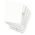 Customer Appreciation Sale - Save up to $60 off | Avery 11940 Avery-Style Preprinted Legal Bottom Tab Divider - White (25/Pack) image number 2