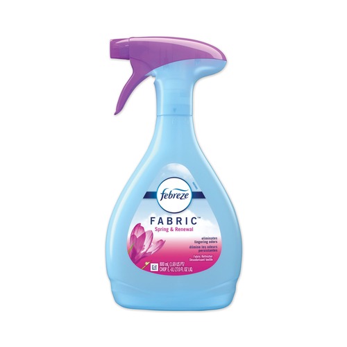 Odor Control | Febreze 97589EA FABRIC 27 oz. Spray Bottle Refresher/Odor Eliminator - Spring and Renewal image number 0