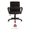  | Alera ALEBC42B19 16.73 in. - 20.39 in. Seat Height Breich Series Manager Chair Supports Up to 275 lbs. - Black image number 7