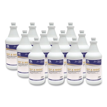 Theochem Laboratories 500064 32 oz. Bottle Lavender Day and Night Wicking Odor Absorber (12/Carton)