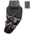 Klein Tools 55917 Tradesman Pro 15.5 in. x 8 in. x 6 in. Modular Drill Pouch with Belt Clip - Black/Gray/Orange image number 0