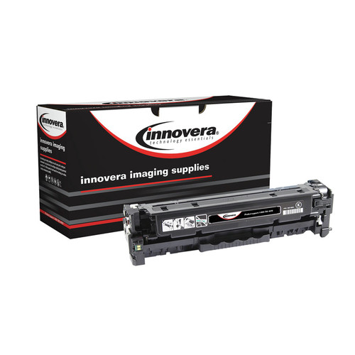 Ink & Toner | Innovera IVRM476BX 4400 Page-Yield Remanufactured High-Yield Toner Replacement for 312X (CF380X) - Black image number 0