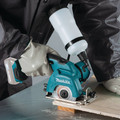 Tile Saws | Makita CC02Z 12V Max CXT Cordless Lithium-Ion 3-3/8 in. Tile/Glass Saw (Tool Only) image number 8