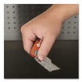 Knives | Great Neck 74201 3.5 in. Aluminum Handle Quick Change Lock Back Utility Knife - Orange image number 10