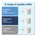 New Year New Savings! Save $25 off $150 | Tork 473200 14.17 x 5.08 x 8.23 Elevation Coreless High Capacity Bath Tissue Dispenser - White image number 2