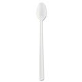  | Dart SO8BW Bonus Polypropylene Utensils 8 in. Spoon - White (1000/Carton) image number 0
