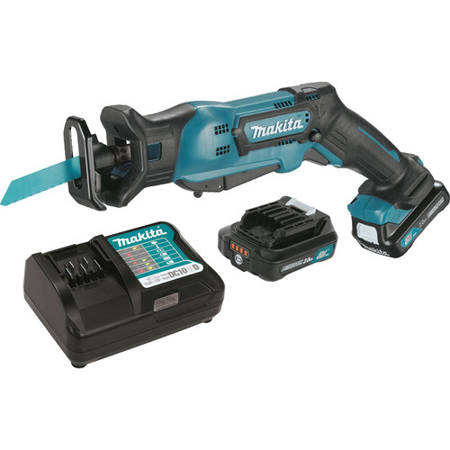 Reciprocating Saws | Factory Reconditioned Makita RJ03R1-R 12V MAX CXT 2.0 Ah Cordless Lithium-Ion Reciprocating Saw Kit image number 0