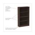 Office & Office Supplies | Alera ALEVA635632ES 31.75 in. x 14 in. x 54.88 in. Valencia Series 4-Shelf Bookcase - Espresso image number 5