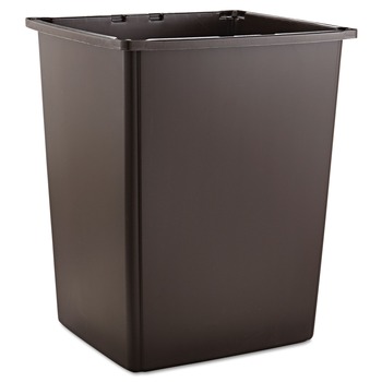 Rubbermaid Commercial 56 gal. Plastic Glutton Container - Brown