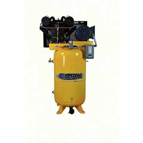 Stationary Air Compressors | EMAX EP07V080V1 Industrial Plus 7.5 HP 80 Gallon Oil-Lube Stationary Air Compressor image number 0