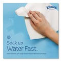 Paper Towels and Napkins | Kleenex 02046 Convenience 9.2 in. x 9.4 in. Multi-Fold Paper Towels - White (150/Pack, 8 Packs/Carton) image number 6