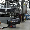 Job Site Heaters | Mr. Heater MHQ60FAV 30,000 - 60,000 BTU Forced Air Propane Heater image number 1