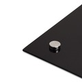 Office & Office Supplies | U Brands 3015U00-01 96 x 47 Glass Dry Erase Board - Black Surface image number 3