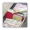 Office Jansan | Smead 73231 3.5 in. Expansion Colored File Pockets - Letter Size, Red image number 7