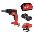 Screw Guns | Milwaukee 2866-22 M18 FUEL 5.0 Ah Cordless Lithium-Ion Drywall Screw Gun Kit image number 0