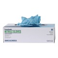 Disposable Gloves | Boardwalk 382MBXA 5 mil. Disposable Examination Nitrile Gloves - Medium Blue (100/Box) image number 8