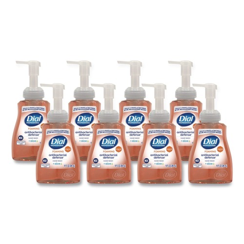 Hand Soaps | Dial Professional 1700035446 Antibacterial Defense 10 oz Foaming Hand Wash - Original (8/Carton) image number 0