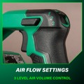 Handheld Blowers | Metabo HPT RB18DCQ4M 18V MultiVolt Lithium-Ion Cordless Compact Blower (Tool Only) image number 4