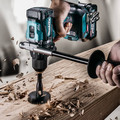 Makita GT200D 40V Max XGT Brushless Lithium-Ion 1/2 in. Cordless Hammer Drill Driver/ 4-Speed Impact Driver Combo Kit (2.5 Ah) image number 11