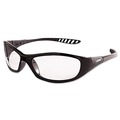 Eye Protection | Ansell 28615 V40 HellRaiser Safety Glasses - Black Frame, Clear Anti-Fog Lens image number 1