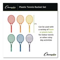 Toys | Champion Sports JTRSET (6) 21 in. Plastic Tennis Racket Set - Assorted Colors (1-Set) image number 2