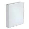  | Universal UNV30722 1.5 in. Capacity 11 in. x 8.5 in. 3 Rings Deluxe Easy-to-Open D-Ring View Binder - White image number 0