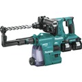 Clearance Center | Makita XRH10PTW 18V X2 (36V) LXT Brushless Lithium-Ion 1-1/8 in. Cordless SDS-Plus AFT, AWS Capable AVT Rotary Hammer Kit with 2 Batteries (5 Ah) image number 2