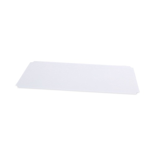 Office Filing Cabinets & Shelves | Alera ALESW59SL3618 Clear Plastic 36 in. x 18 in. Shelf Liners for Wire Shelving (4/Pack) image number 0