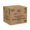 Food Trays, Containers, and Lids | Dart 99HT1R 5.3 in. x 9.8 in. x 3.3 in. Foam Hinged Lid Hoagie Container with Removable Lid - White (500/Carton) image number 0